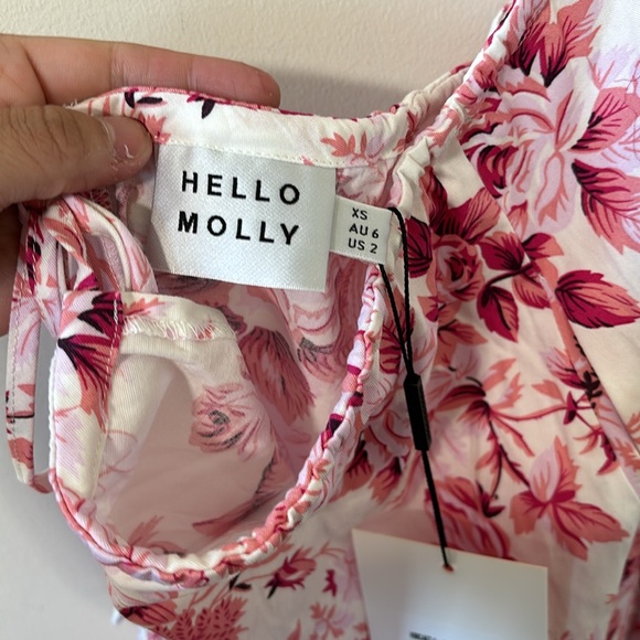 NWT HELLO MOLLY Should We Go Maxi Dress Size XS (2) - Picture 10 of 11